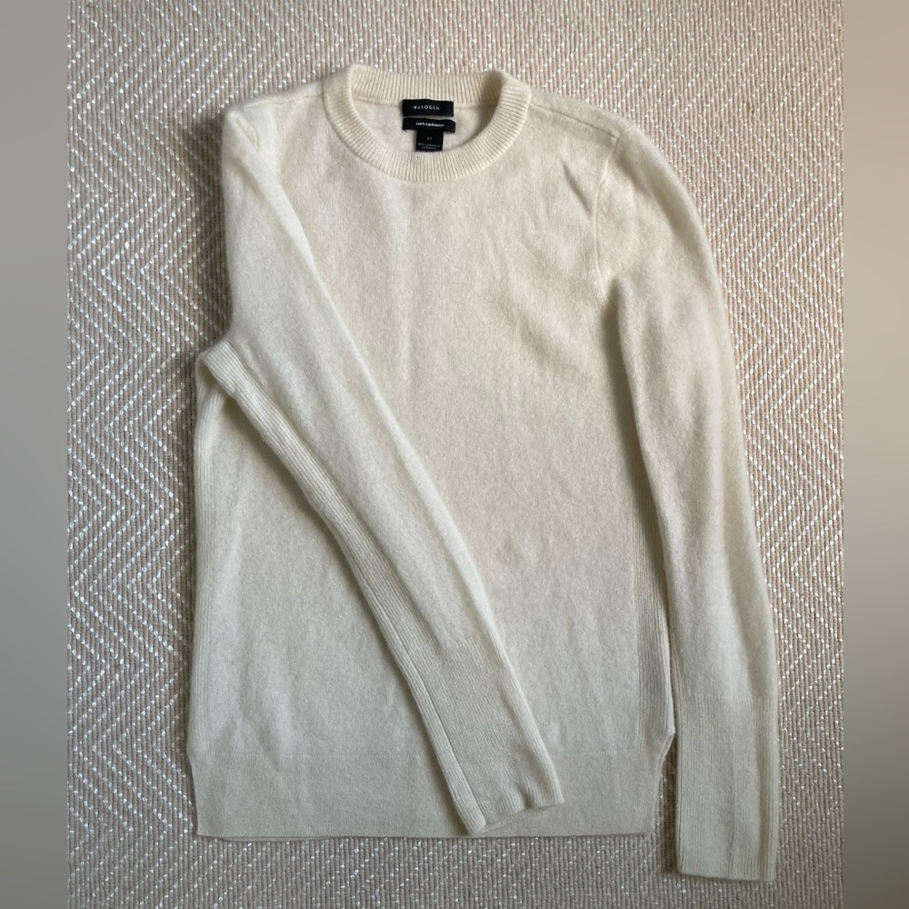 Cream cashmere sweater